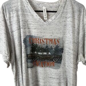 Bella Canvas Christmas Vacation‎ Movie Graphic Tee T-Shirt Women's XL